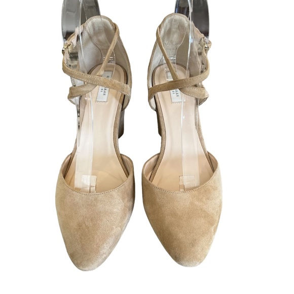 Cole Haan Women’s Wedge Sandals Tan Size 8 Preowned Excellent Condition - Picture 2 of 12